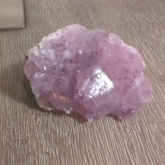 Natural Amethyst Cluster with Stand - Picture 6 of 10
